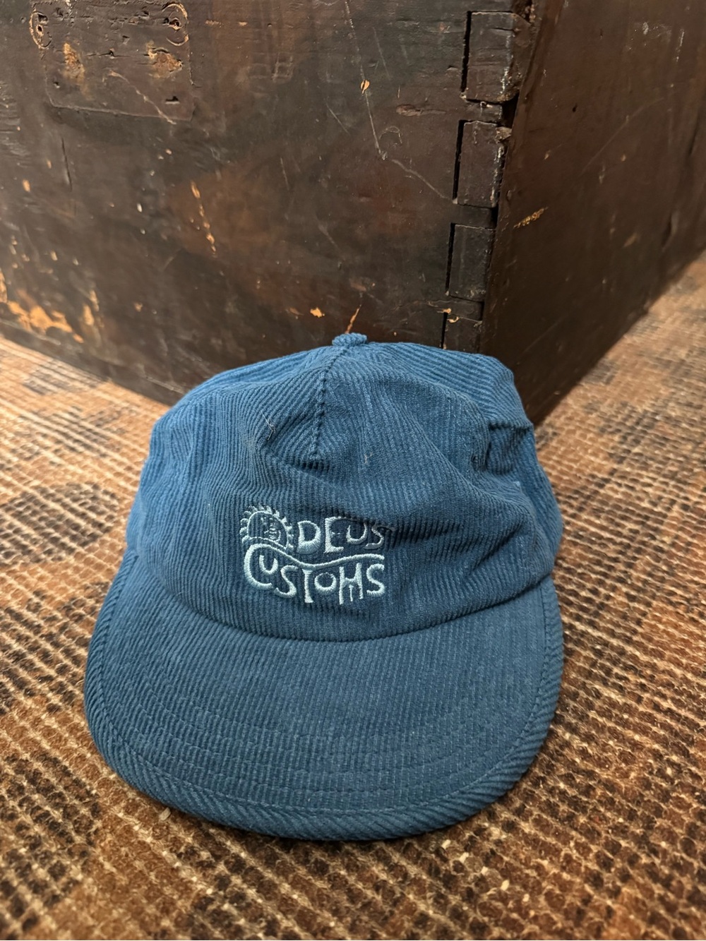 Deus EX Machina Blue Corduroy Cap